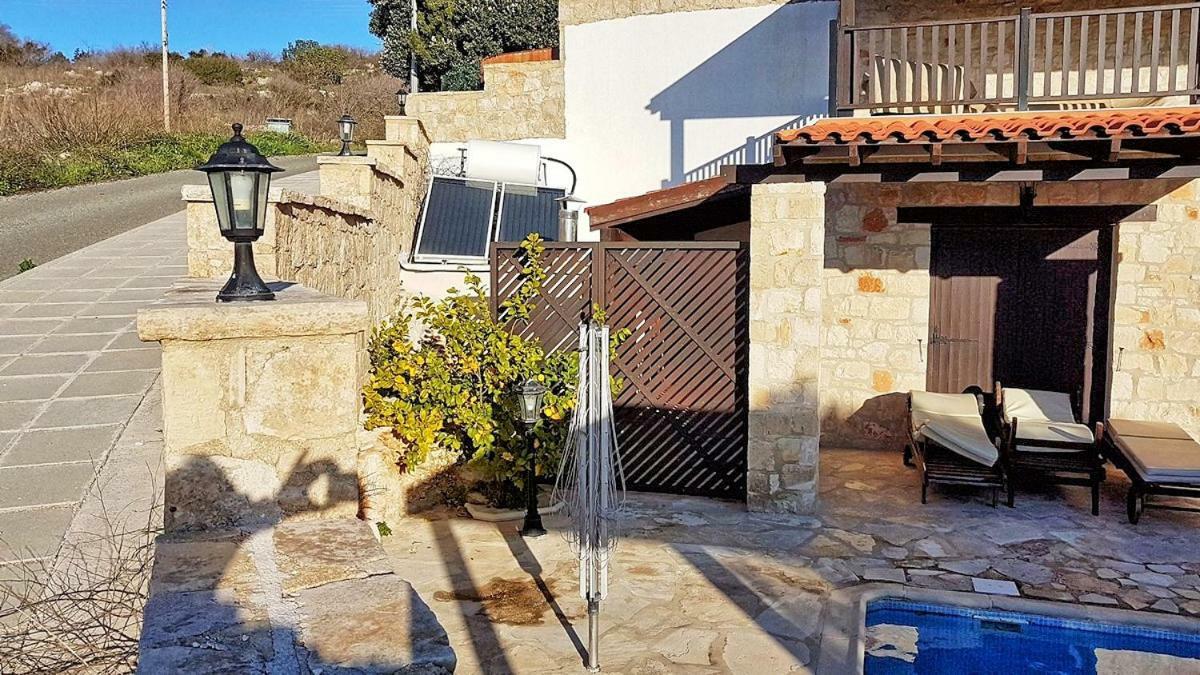 Magnificent Villa In Akamas Peninsula Paphos Exterior foto